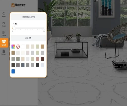 Choosing Grout Using Tilesview