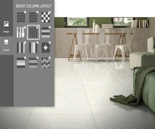 Unique Flooring Designs with Tile Visualizer