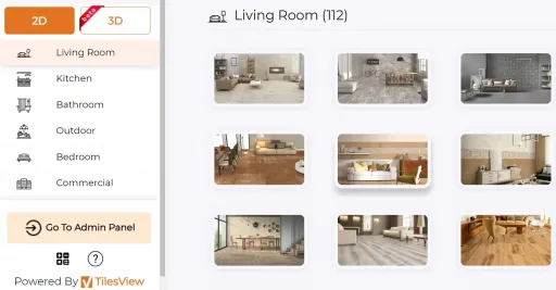 Design Your Dream Living Room with Tile Visualizer