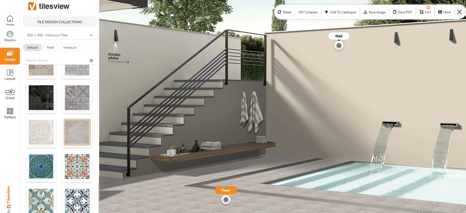 Best App to Visualize Outdoor Tiles Online