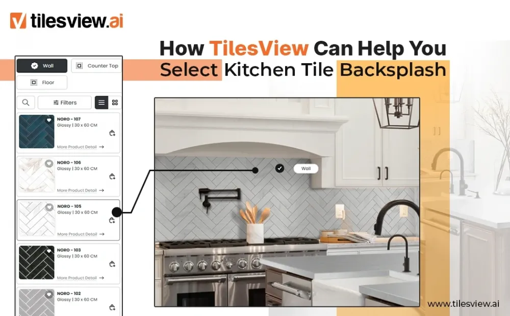 kitchen subway tile visualizer - tilesview 