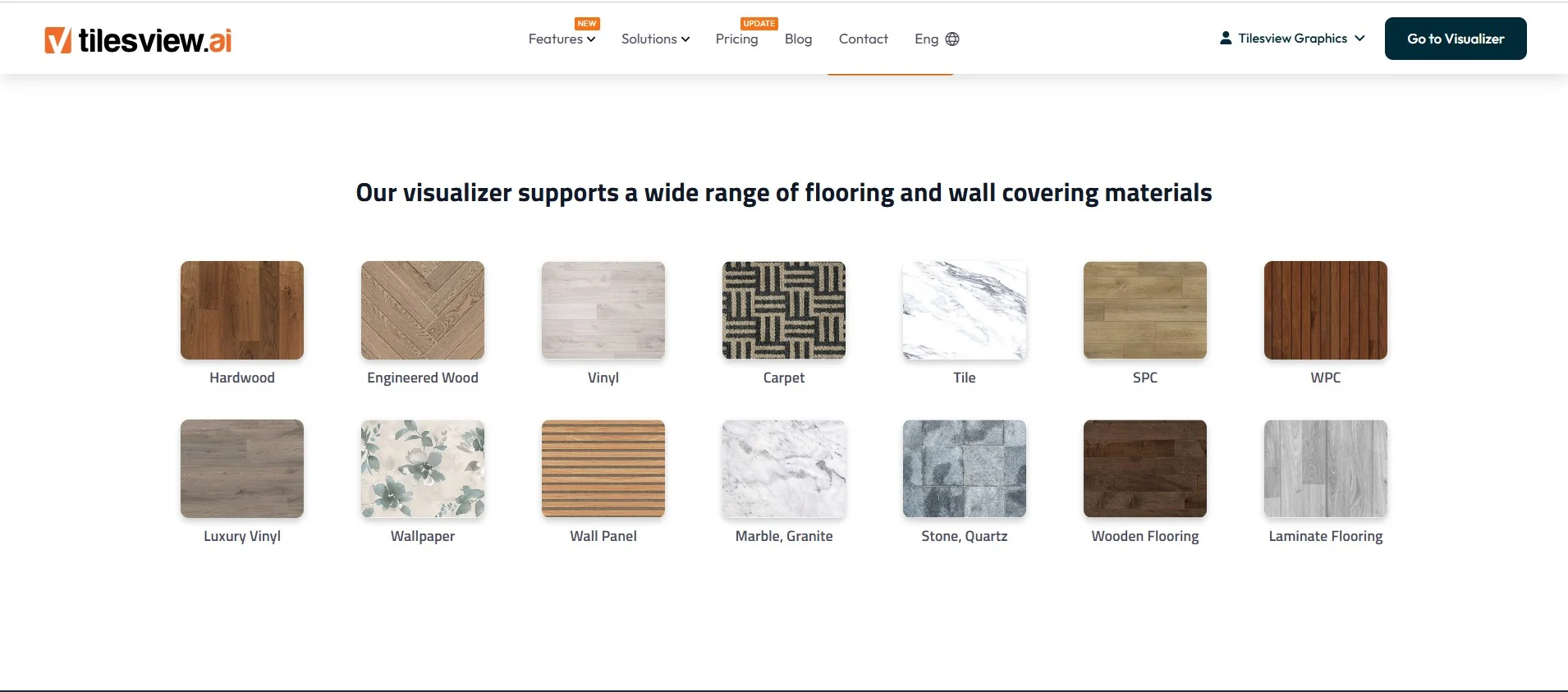 Different material visualizer