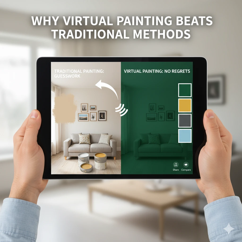 Why Virtual Painting Beats Traditional Methods