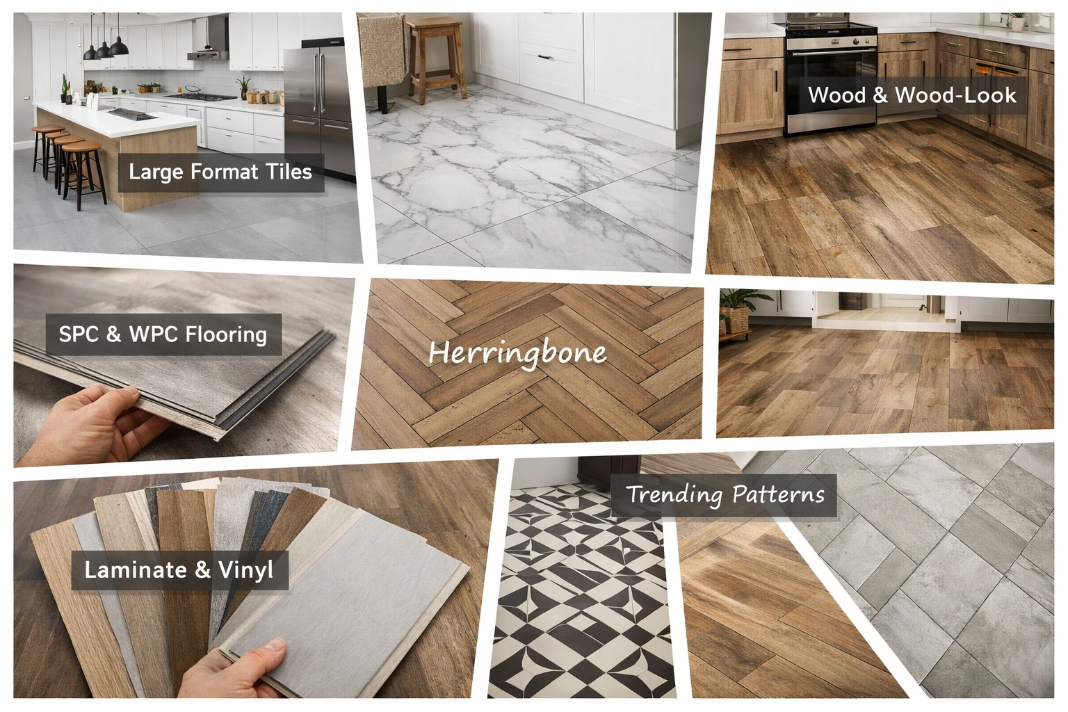 The Fashionable Kitchen Flooring Trends