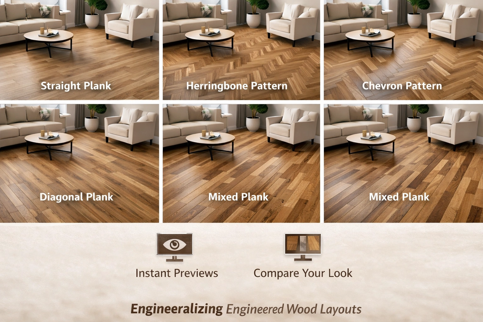 Conceptualizing Engineered Wood Layouts