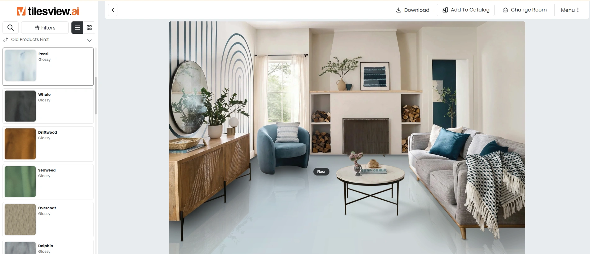 An App to Visualize Epoxy Flooring