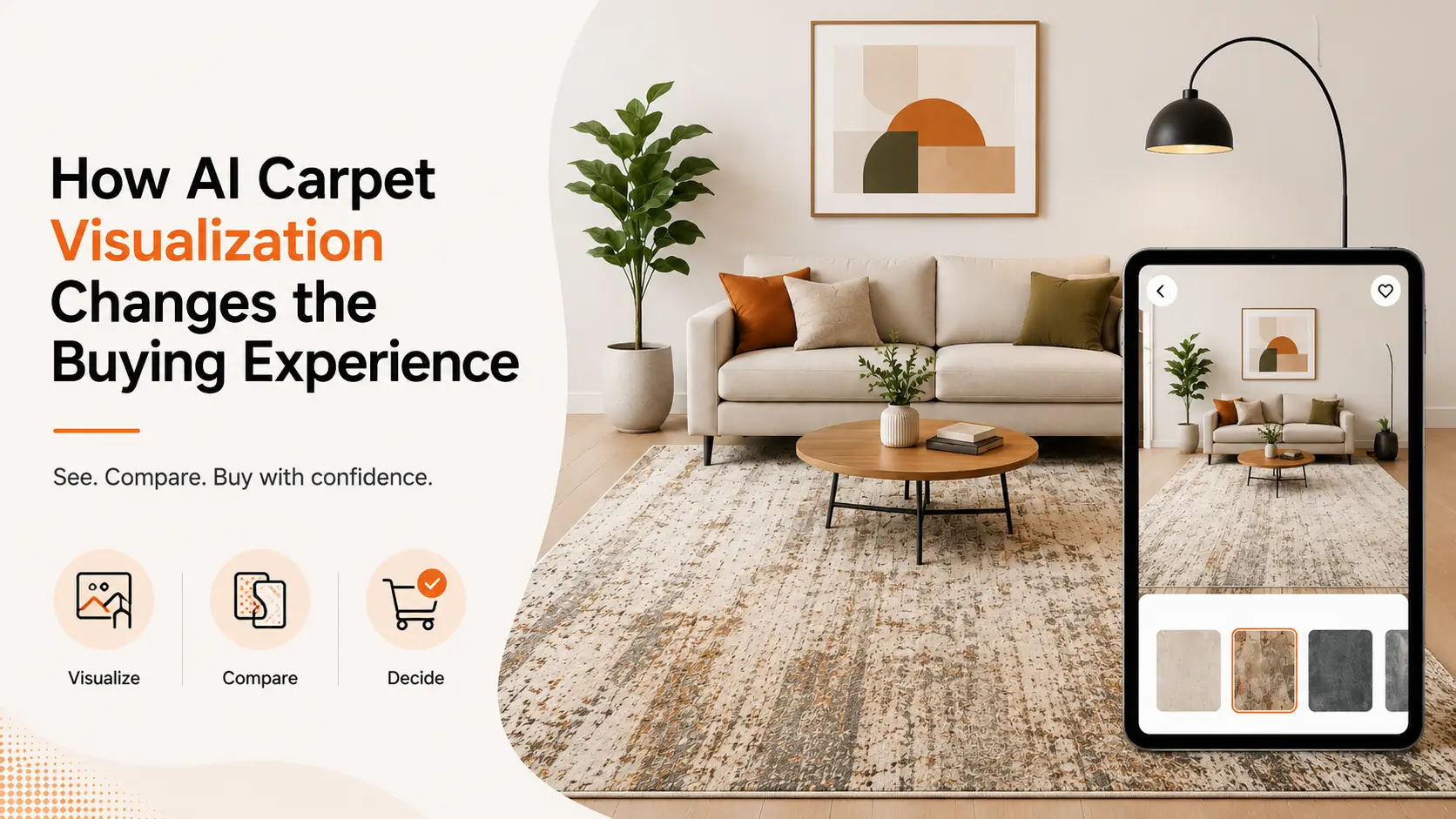 How AI Carpet Visualization Changes the Buying Experience