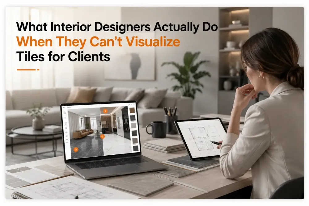 What Interior Designers Actually Do When They Can not Visualize Tiles for Clients