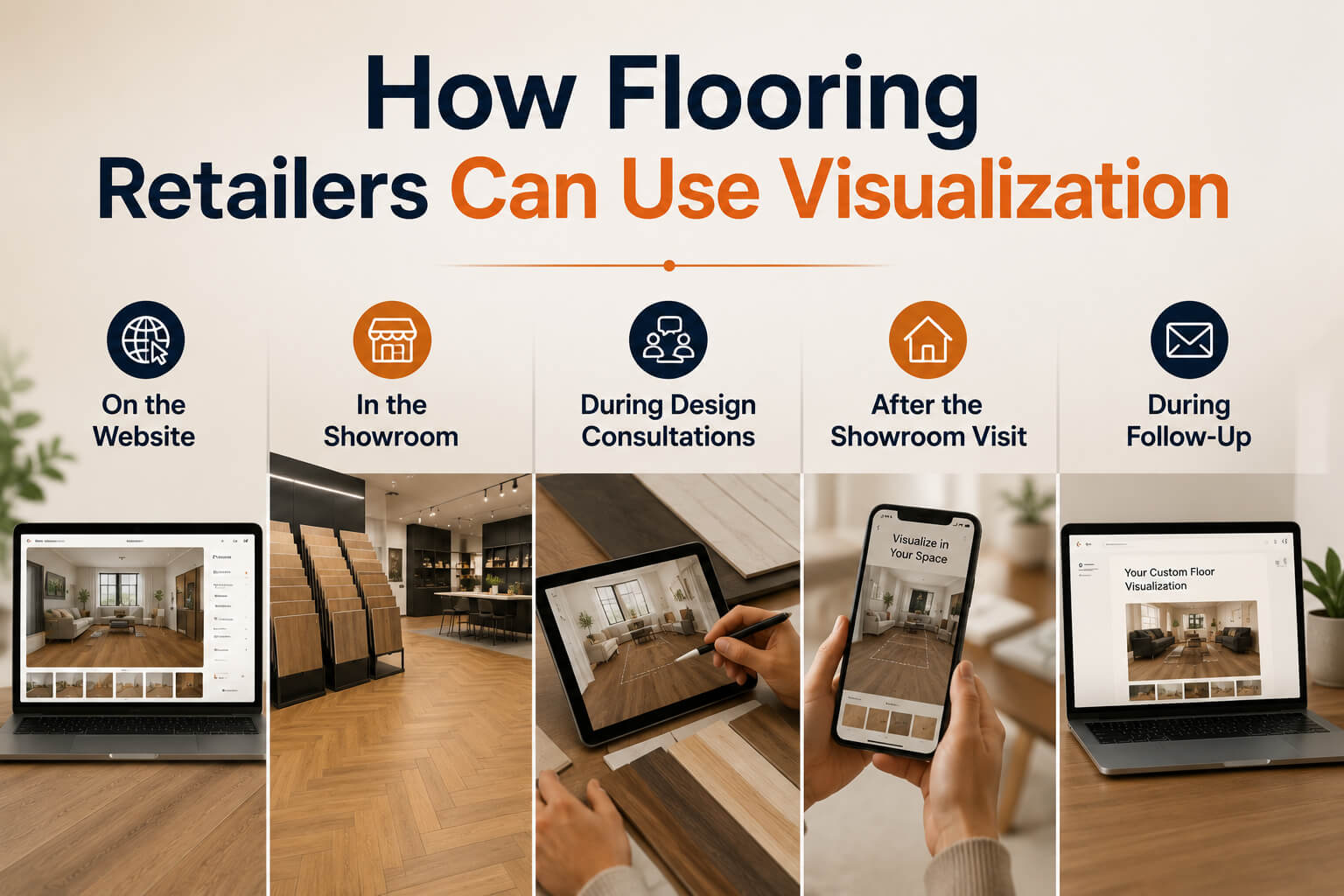 Flooring retailers can use visualization