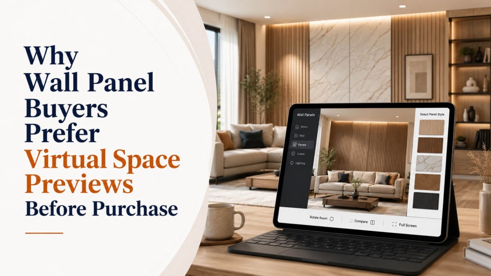 Why Wall Panel Buyers Prefer Virtual Space Previews Before Purchase