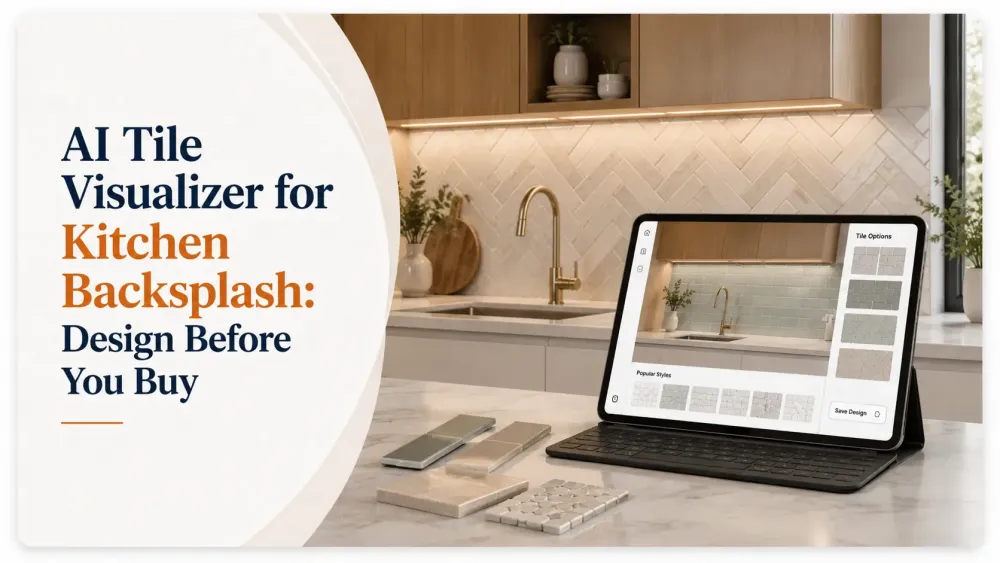 AI Tile Visualizer for Kitchen Backsplash: Design Before You Buy