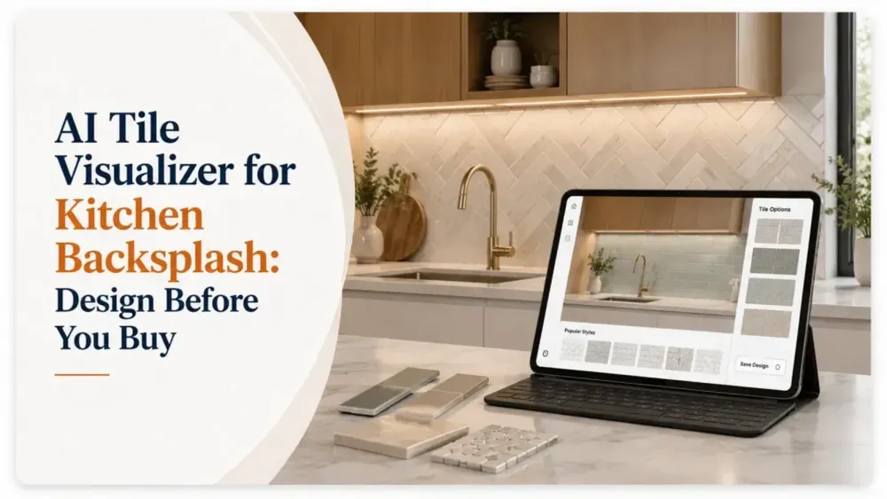 AI Tile Visualizer for Kitchen Backsplash: Design Before You Buy