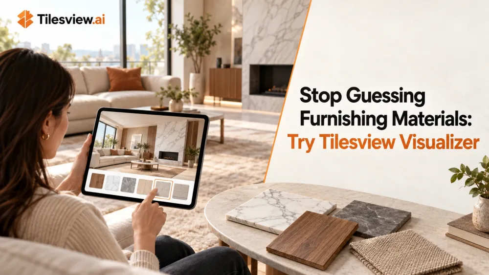 Stop Guessing Furnishing Materials: Try Tilesview Visualizer