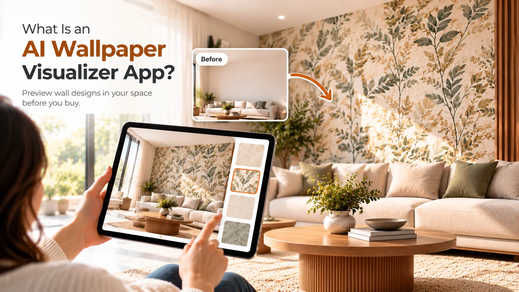 AI Wallpaper Visualizer App